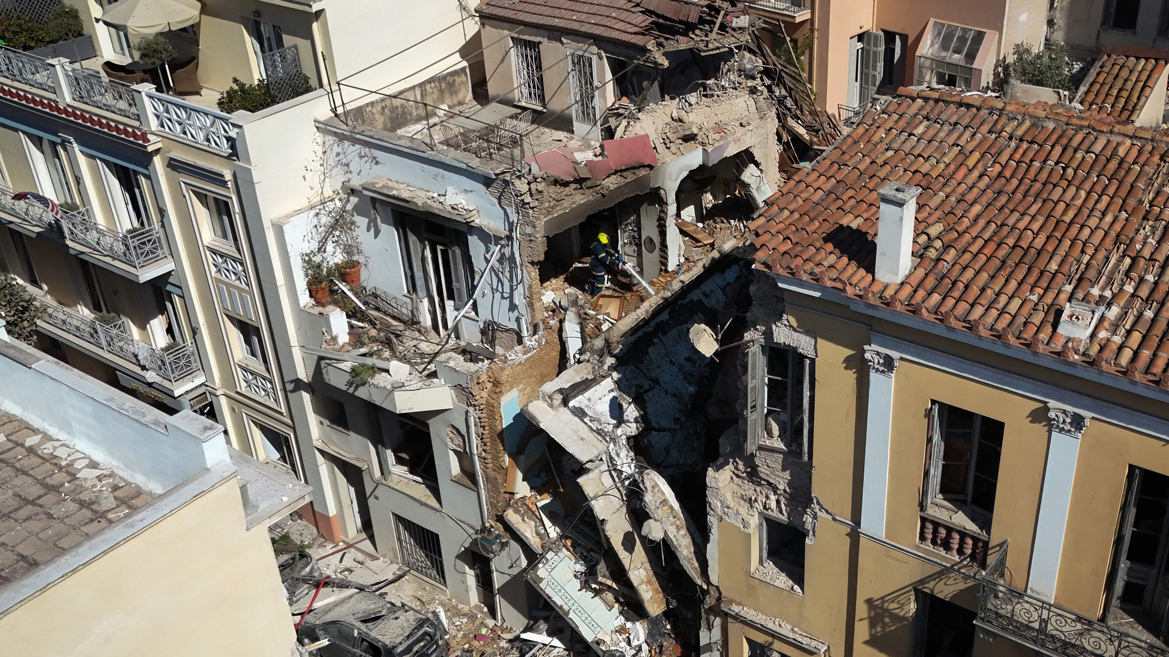 Six dead including American family after house explosion near Acropolis in Athens